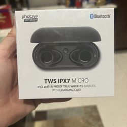 Bluetooth Headset TWS  IPX 7 micro  Sport Wireless Earphones Earbuds Stereo Headphones never opened