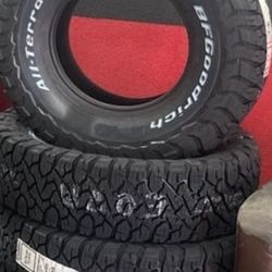 265/ 70/17 brand new tires  BFGoodrich