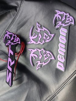 SRT DEMON LED EMBLEM (Purple)