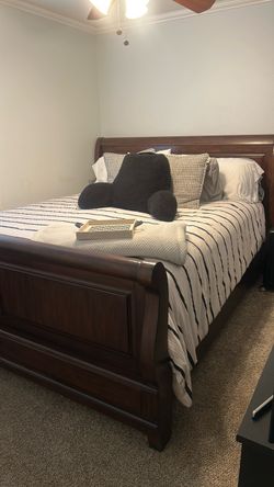 Cal King Bed and Mattress