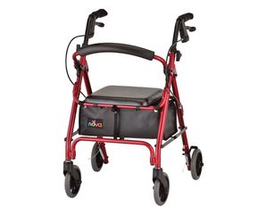 Nova Rollator Walker with Seat and Storage