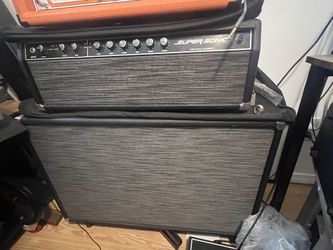 Fender Supersonic 60 W Head And 212 Matching Cab Black Pepper