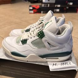 Jordan 4 Classic Green Sz 11