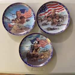 Collectible Plates: World War II  A Remembrance 