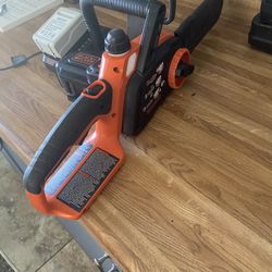 Black And Decker Chain Saw 20v