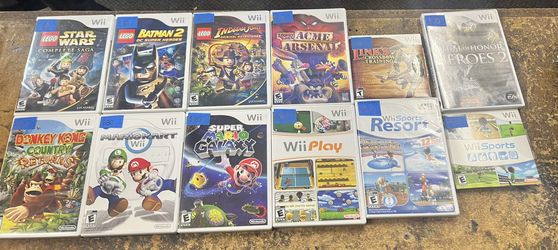 Wii and Wii U Games