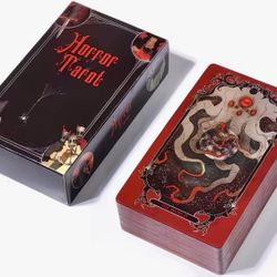 Horror Themed Playing Cards