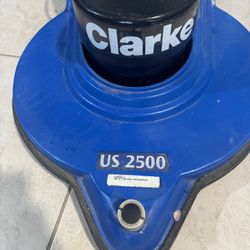 Clarke 2500 rpm floor burnisher machine buffer polisher