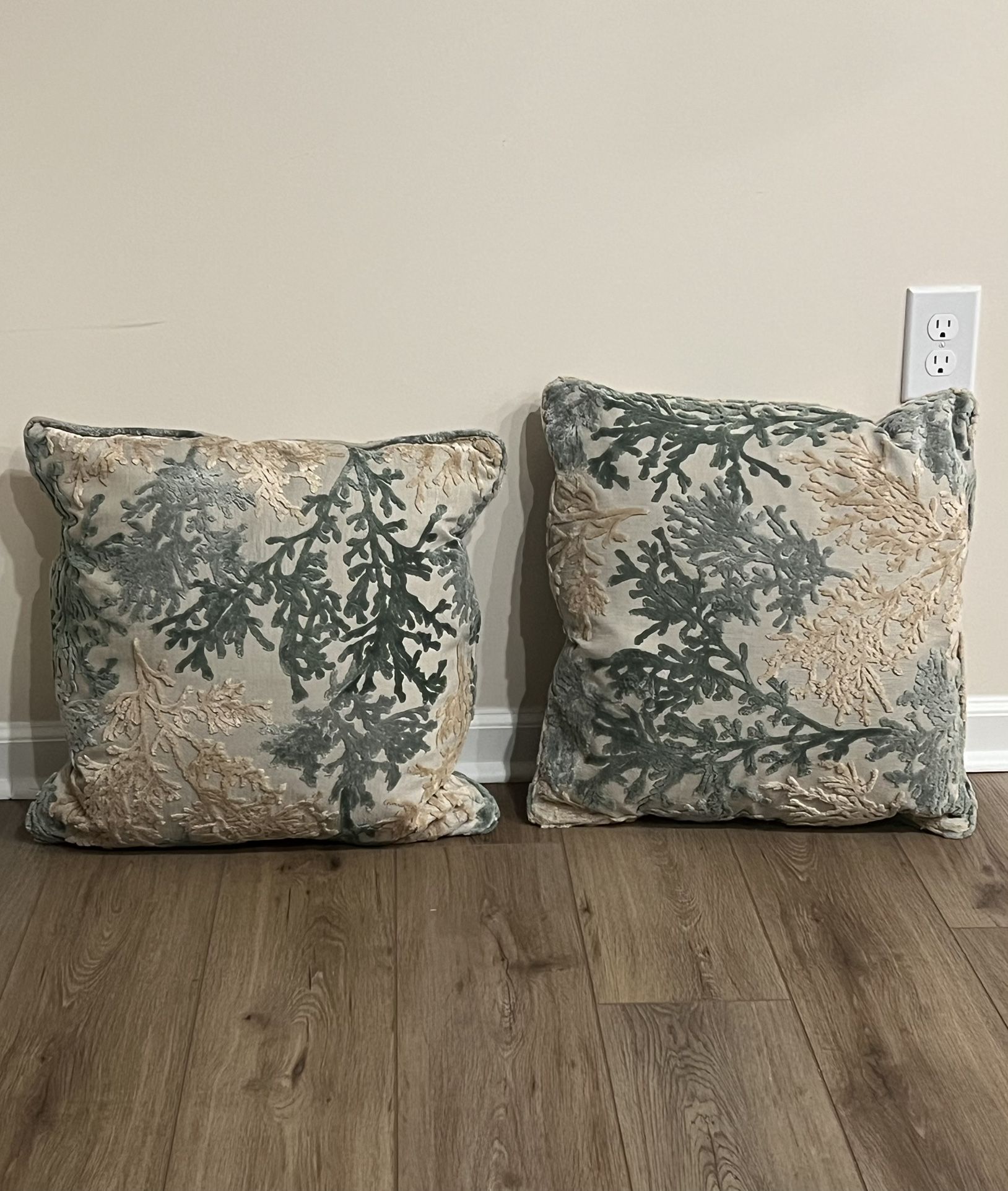 Crushed Velvet Pillows