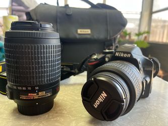 Nikon D3200 DSLR Camera Kit – 2 Lenses + Accessories