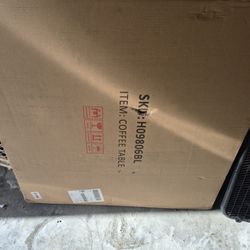 Black And Gold Coffee Table