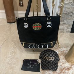 Handbag And Hat And Sunglasses 