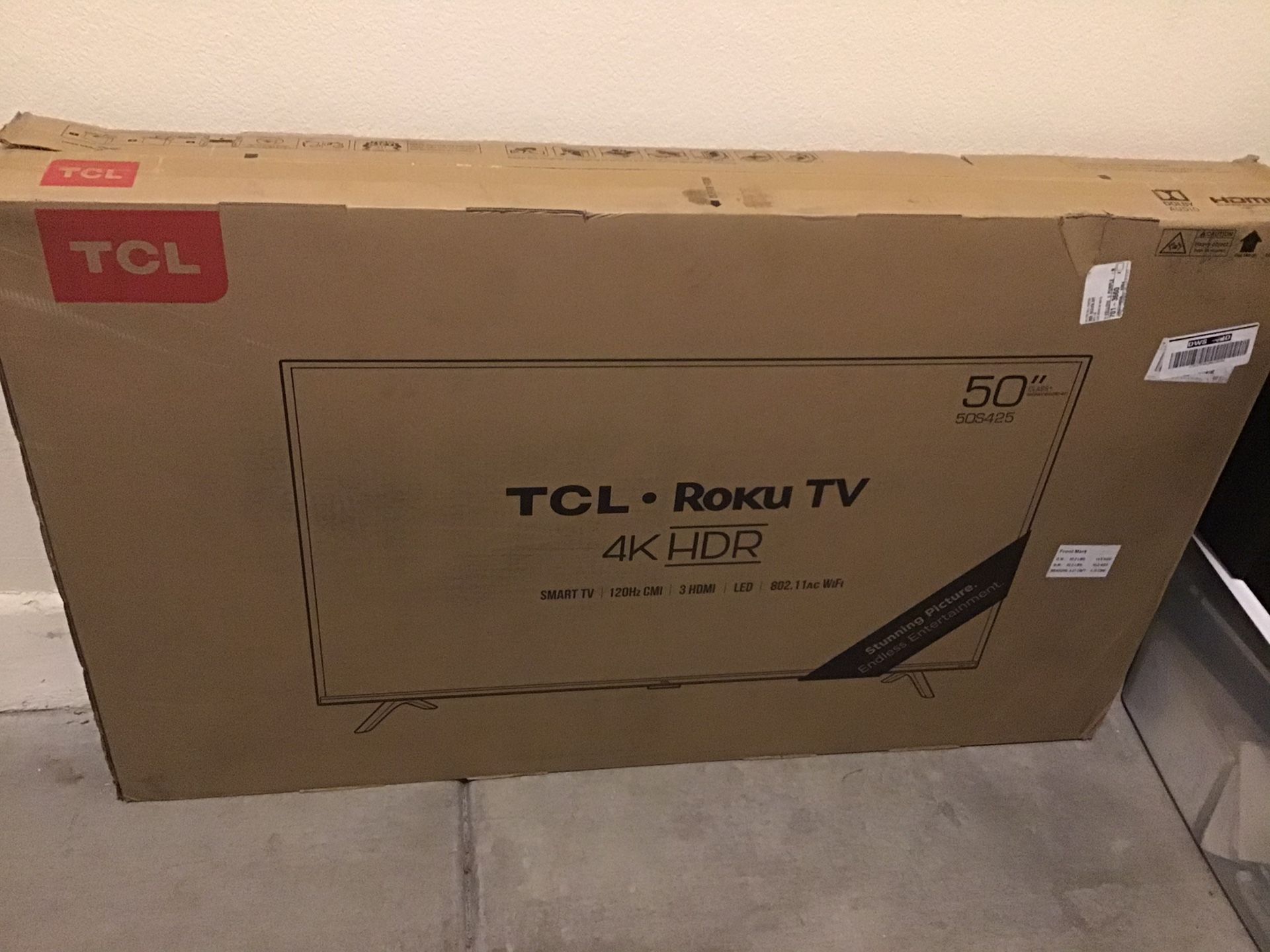 TCL 50 inch TV