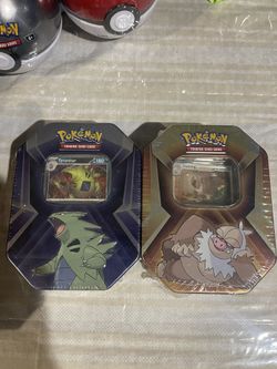 Sealed Pokémon Tins