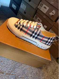 Burberry Check Sneakers