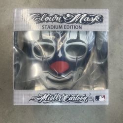 Mister Cartoon x MLB Los Angeles Dodgers Clown Mask Stadium Edition - New In Box