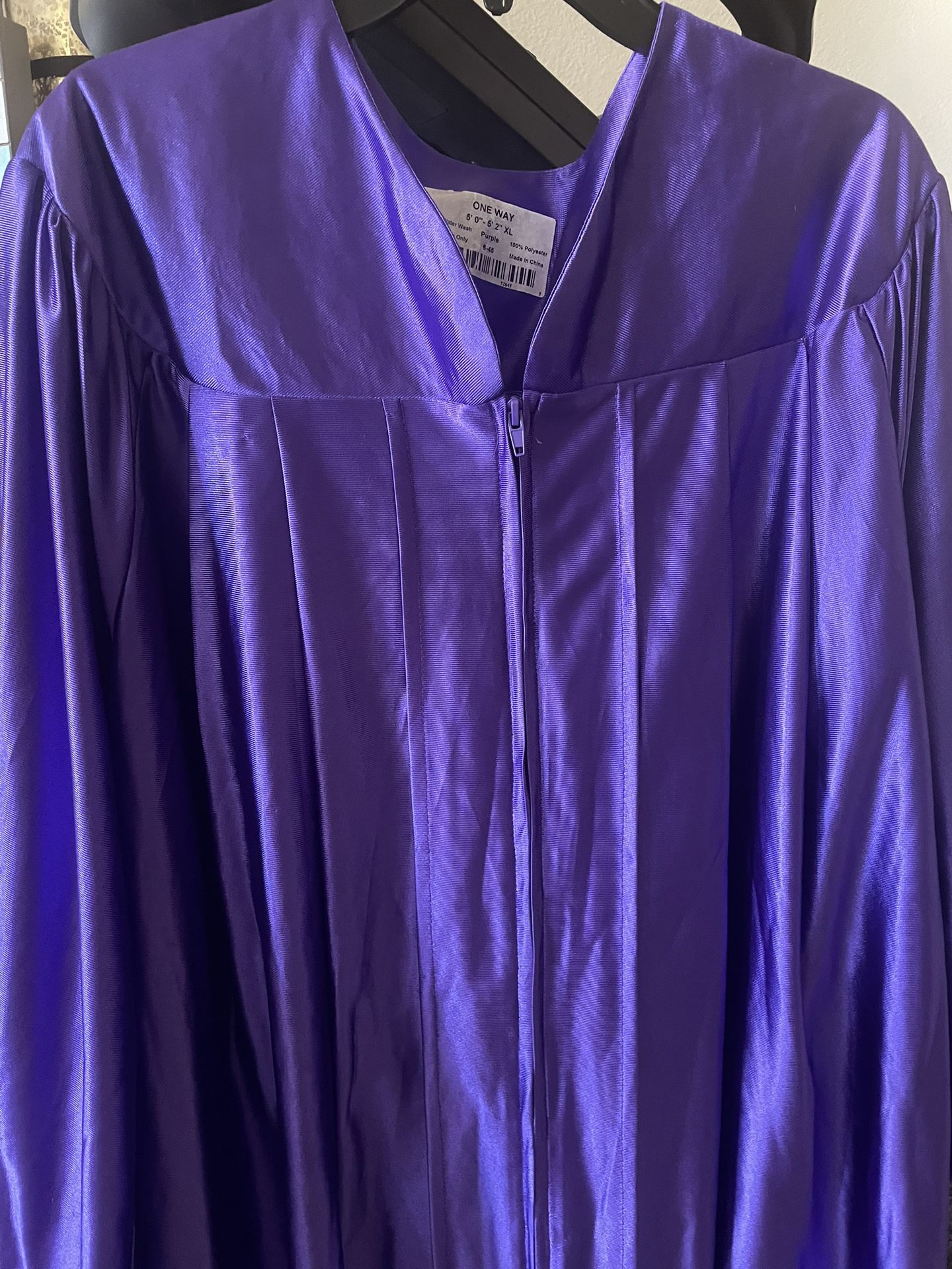Purple Graduation Gown