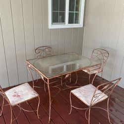Patio Table & Chairs