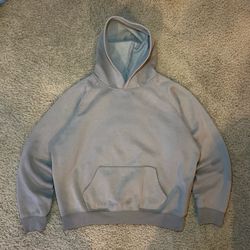 Cropped Taupe Blank Hoodie