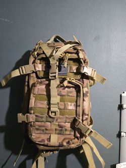 Camo backpack