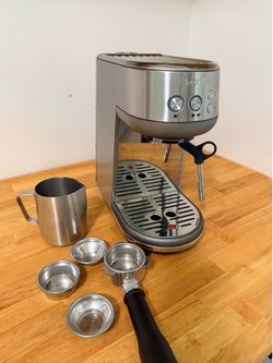 Breville Bambino Espresso Machine (Brushed Stainless Steel) + Full Accessory Kit