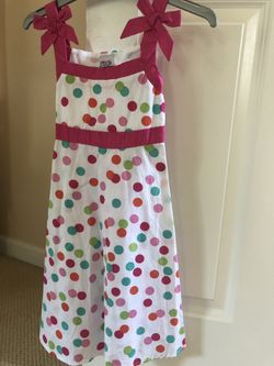 Brand New with Tags Sz 6/6x Dress with ribbon