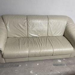 Leather Couch 