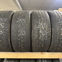 255/50 20 Full Set Of 4 Tires Brand Toyo