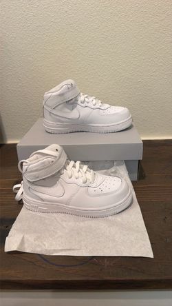 Nike Air Force 1 Mid Triple White – NEW w/ Box – Size 10c