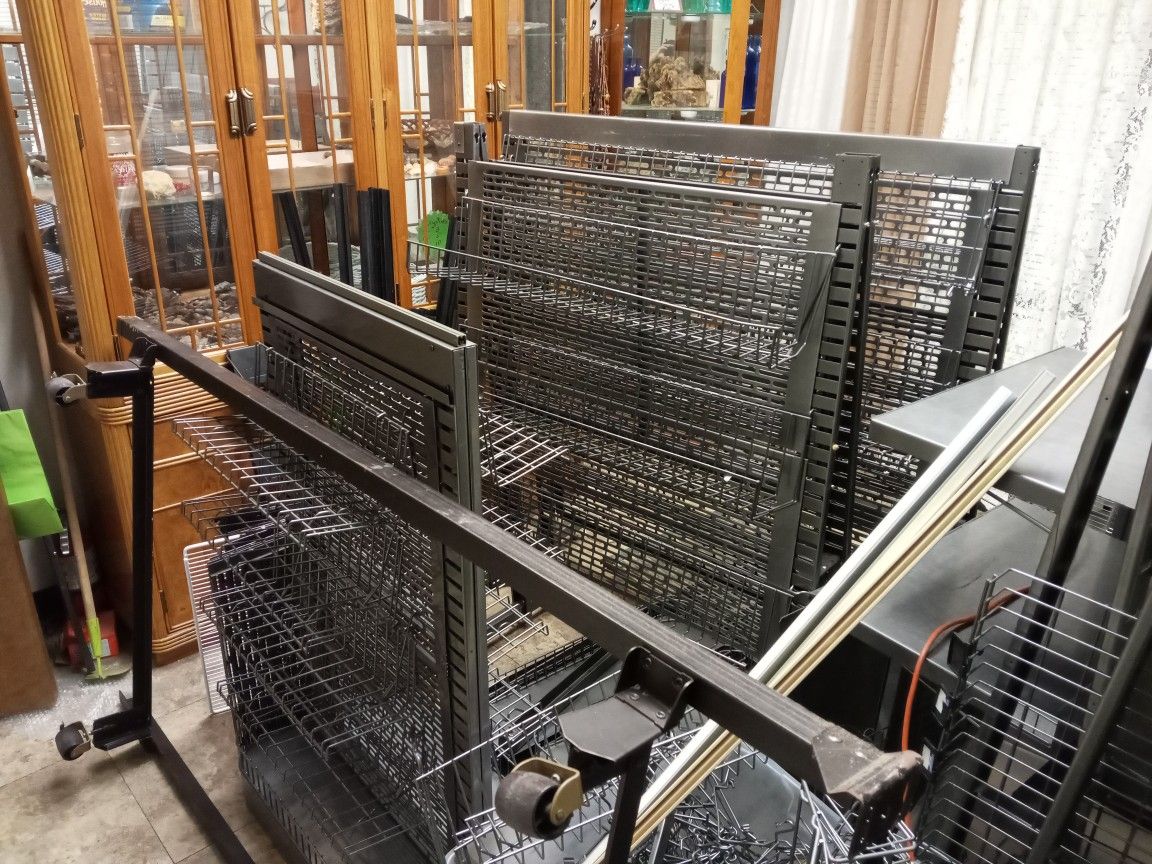 Whole Bunch Of Commercial Shelving All 200.00
