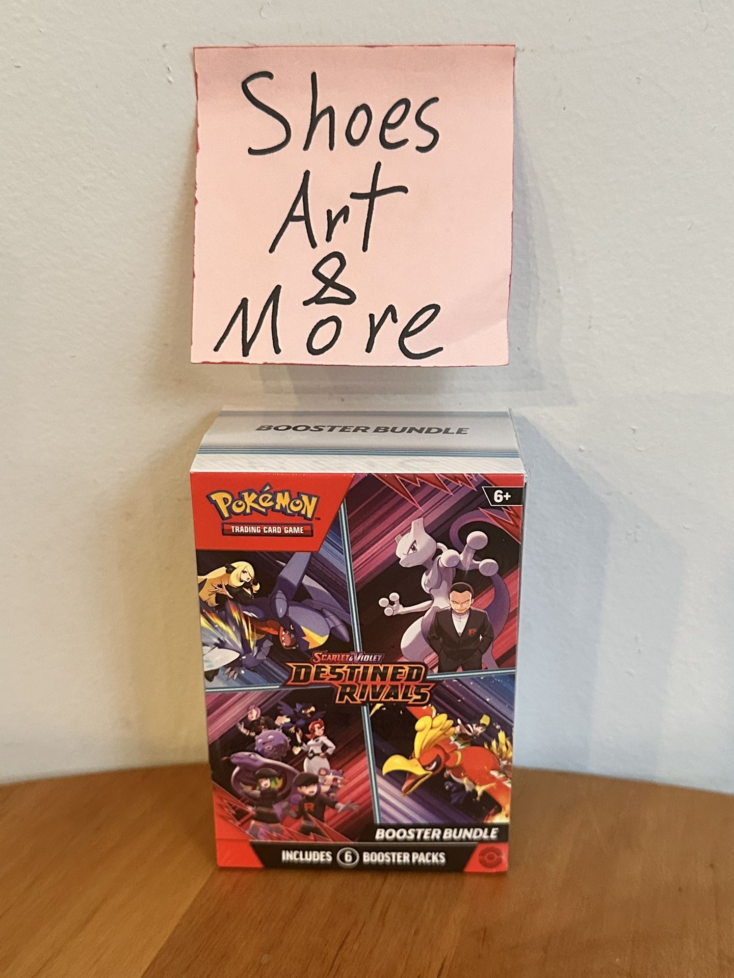 Pokemon Destined Rivals Booster Bundle “Factory Sealed”