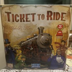 New In Box Ticket to Ride Board Game-64th St & Bell