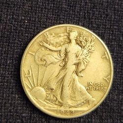 1942 P Silver Walking Liberty