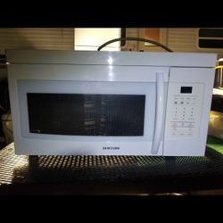 Over The Counter Mount 30" Samsung Microwave 