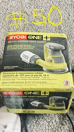 Ryobi 18V 5-Inch Random Orbit Sander