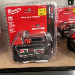 Milwaukee M18xc 5.0 Battery 