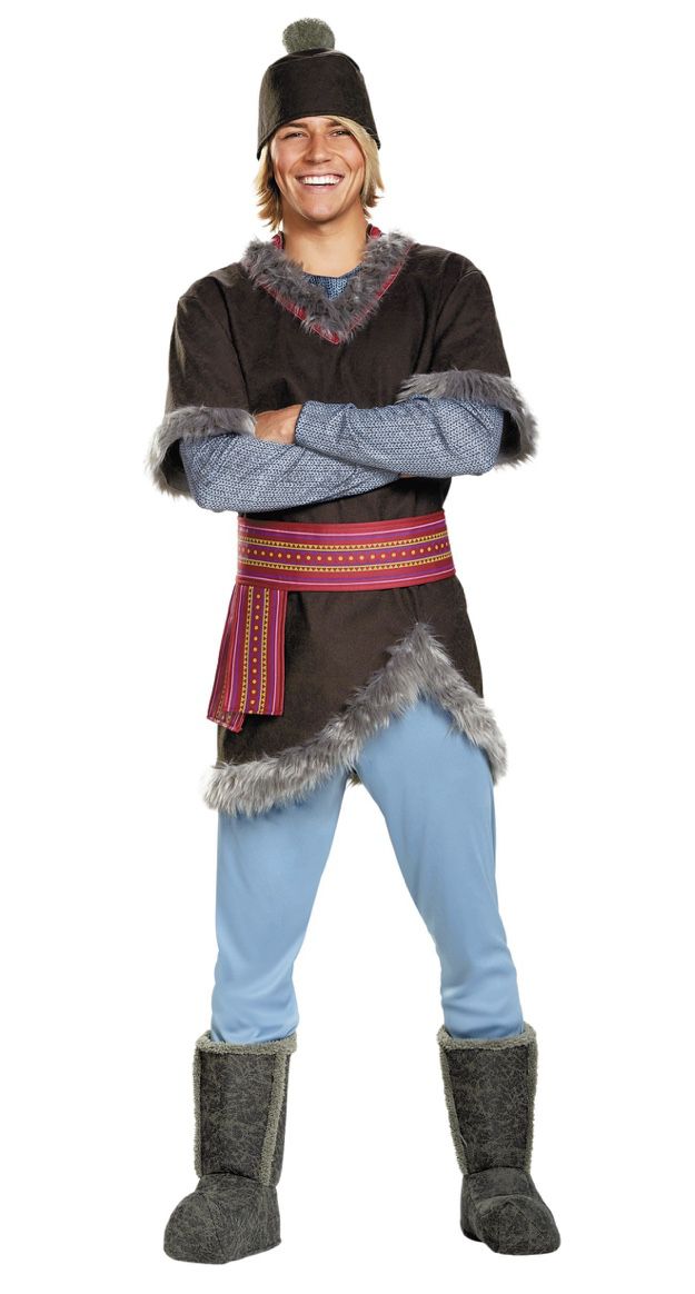 Disney Frozen Kristoff Adul Halloween Costume XXL