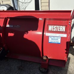 WESTERN HTP STRAIGHT BLADE SNOW PLOW 