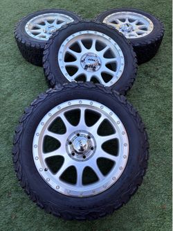 Chevy Silverado 1500 new rims used tires 275/55/20