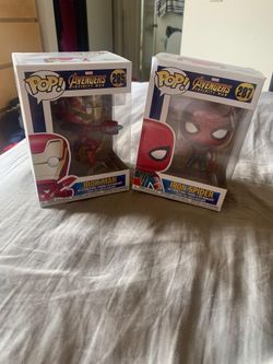 POP iron man spider man