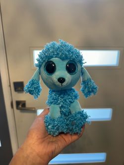 TY Blue Poodle