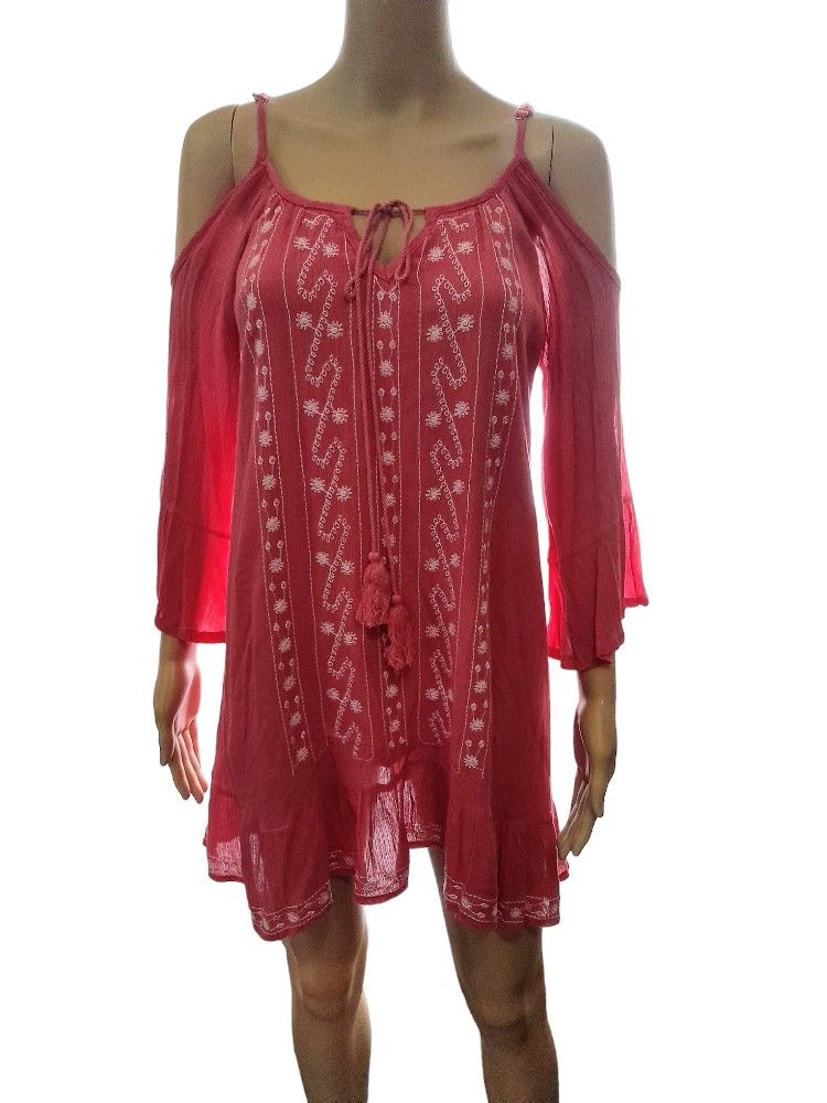 Women's Tunic Shirt Bohemian Size Small
