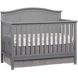 Gray Crib 