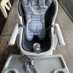 Ingenuity Infant-to-Toddler High Chair (Gray)