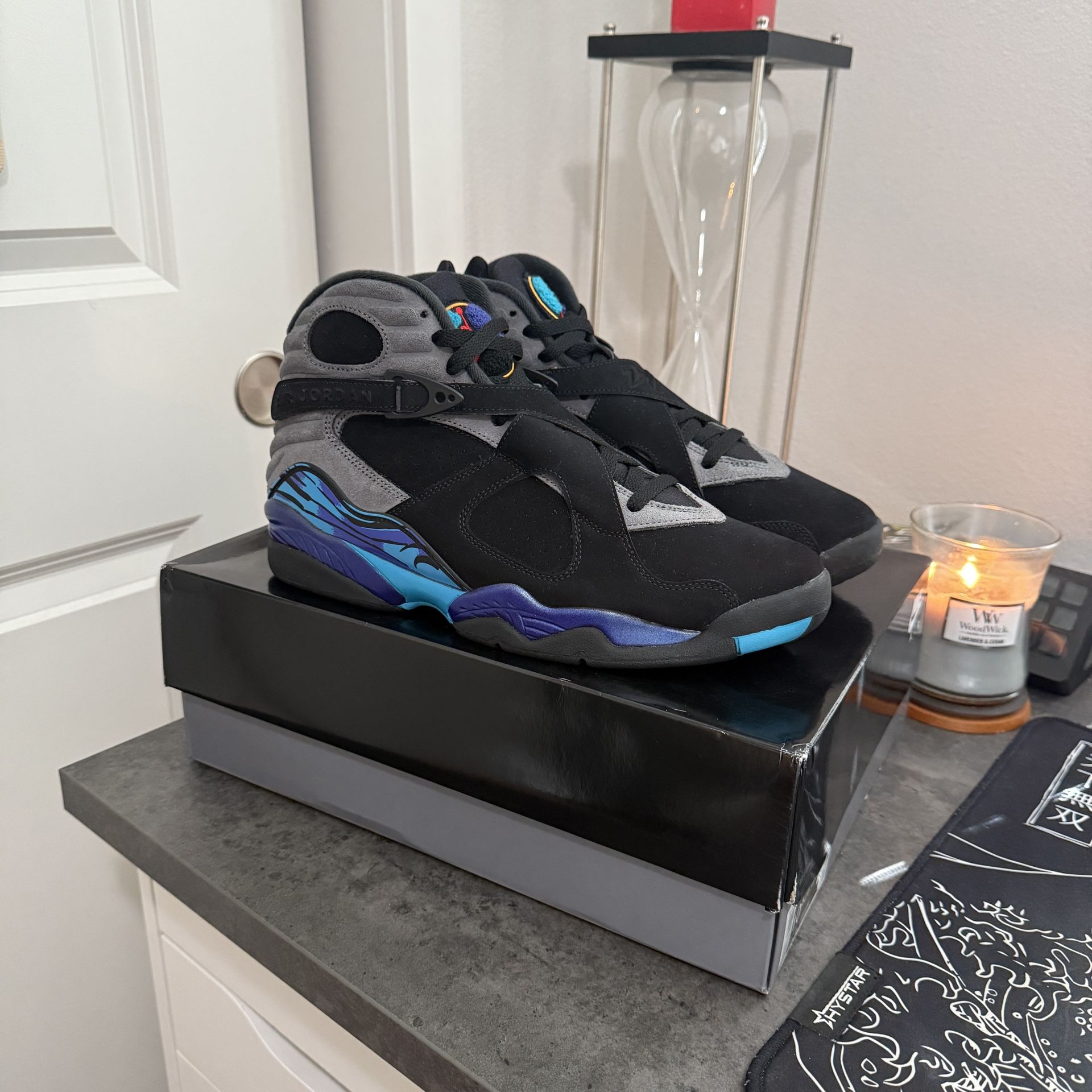 Jordan 8 Retro Aqua 10.5M