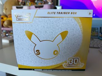 pokemon 30th etb ( NO PACKS)