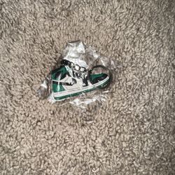Green Jordan keychain