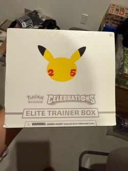 Pokémon Celebrations Elite Trainer Box 25th Anniversary