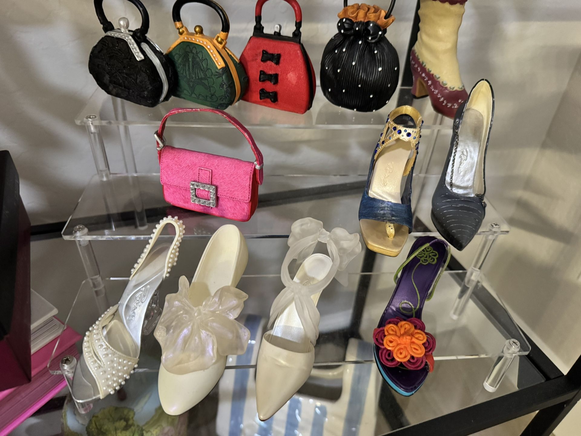 Collectible Shoe & Purse Collection – 56 Pieces
