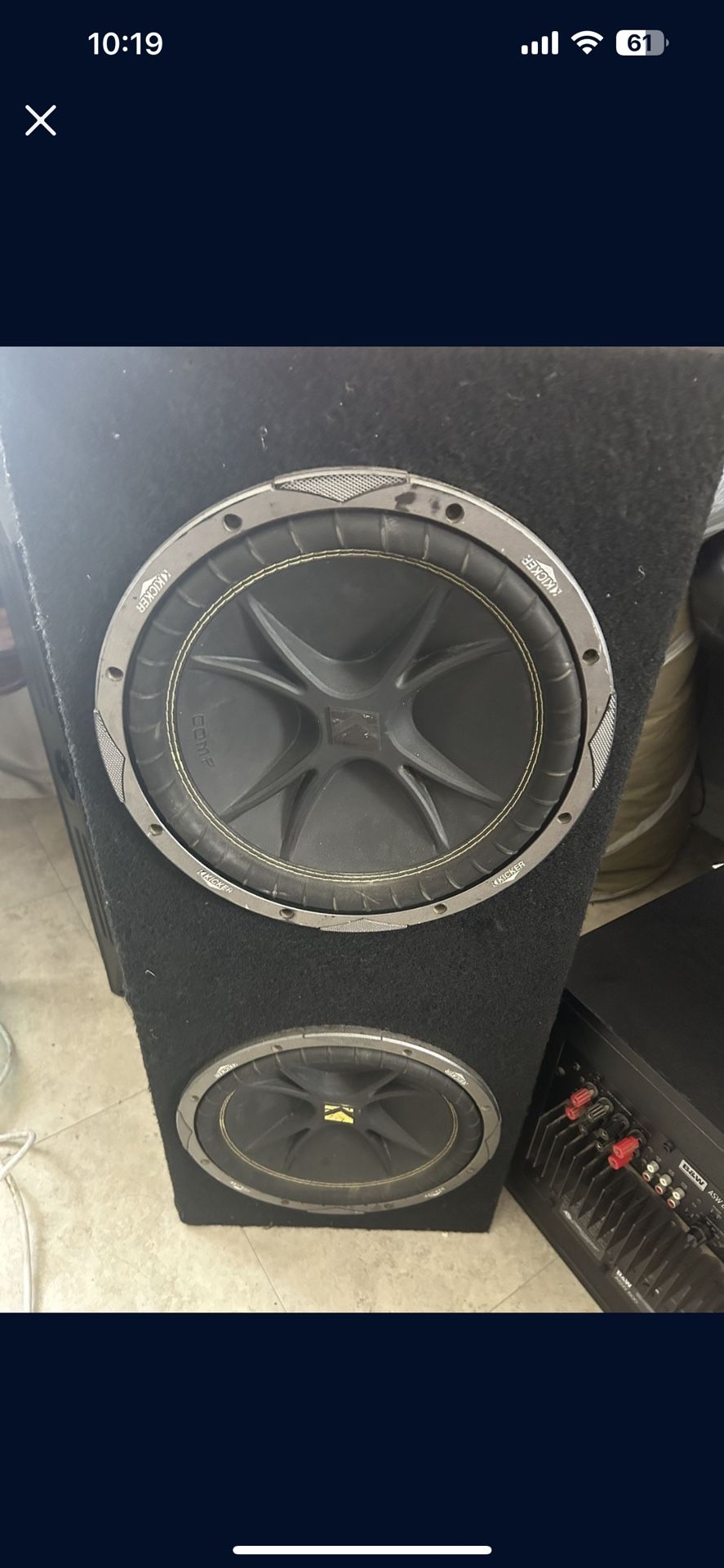 Kicker Subwoofers Car Speakers